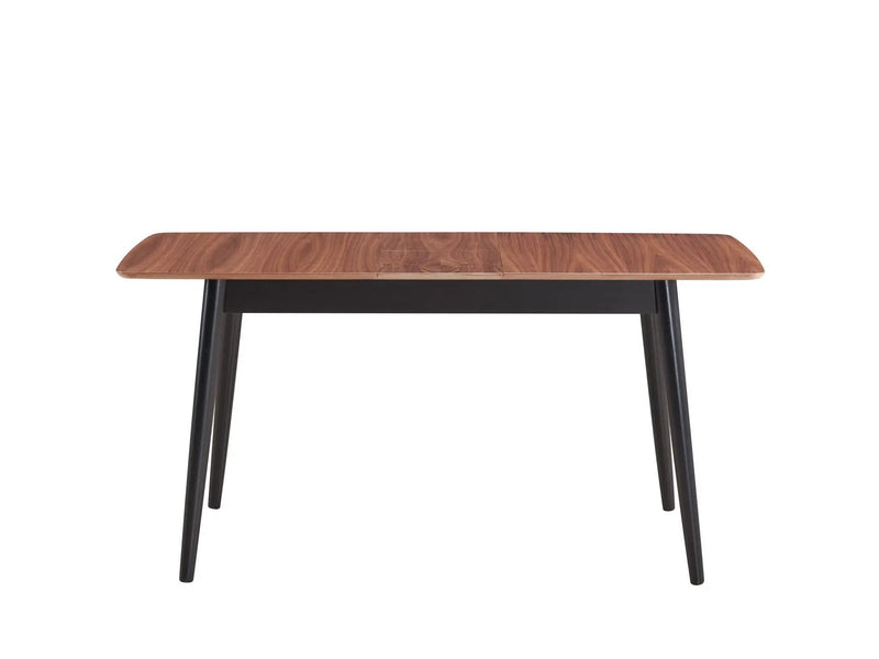 Lanae - Dining Table (Extension Bufferfly Leaf) - Natural / Black by Unique Piece Furniture