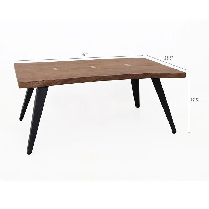Ramirez - Coffee Table - Natural Wood / Brown by HouseOfZazla
