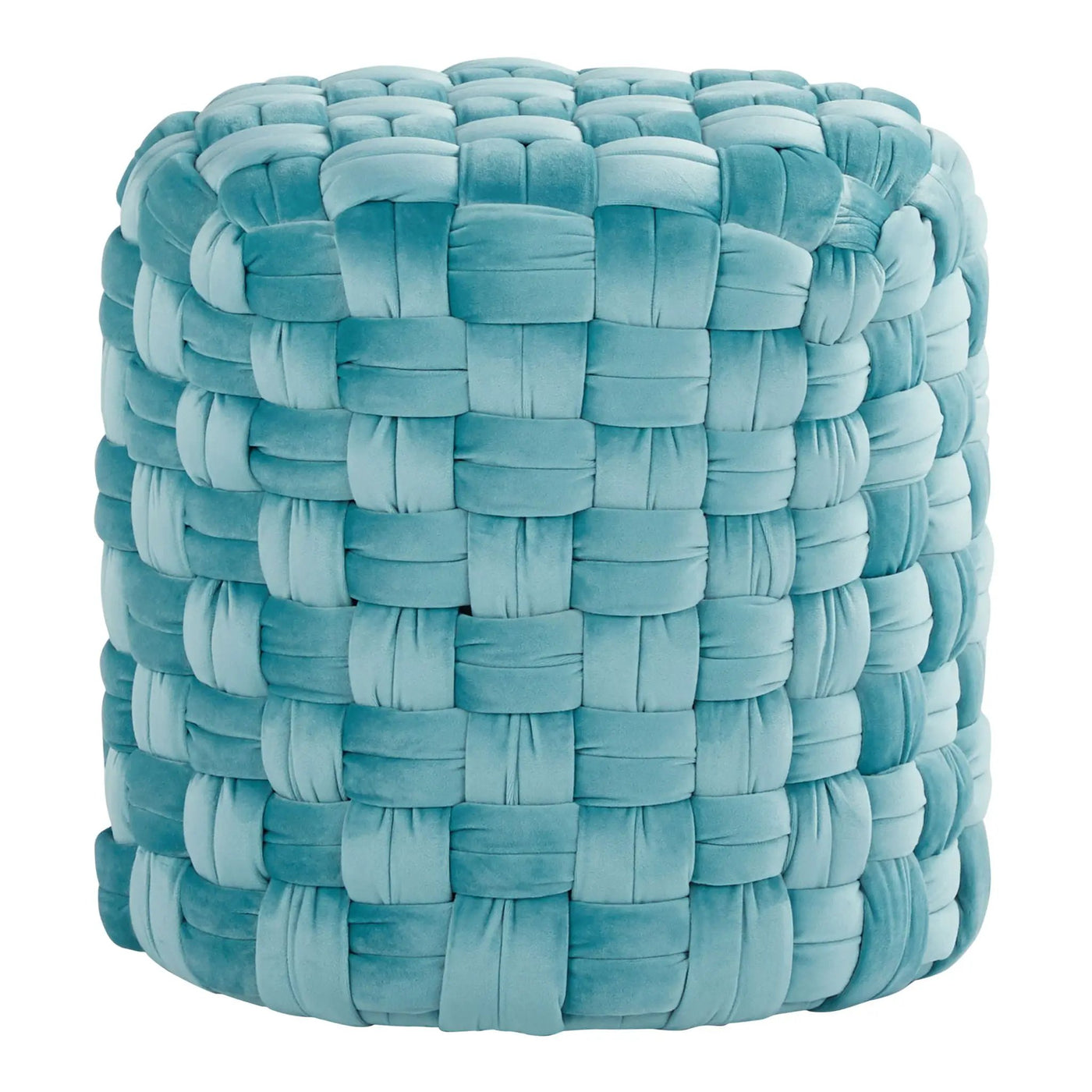 Braided - Versatile Round Ottoman by HouseOfZazla