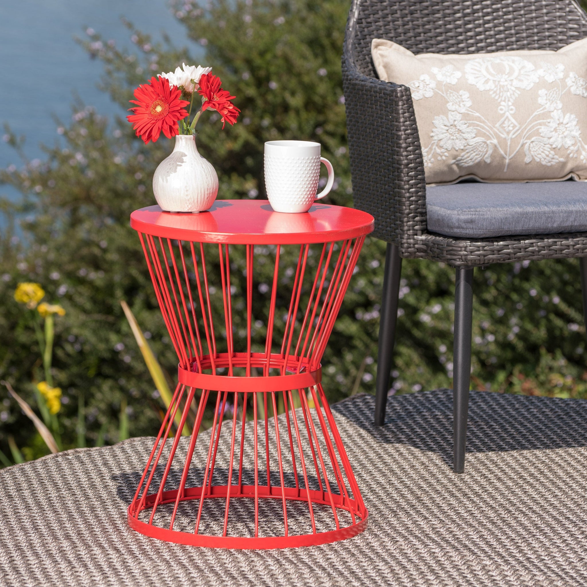 16' Stainless Steel Side Table by HouseOfZazla