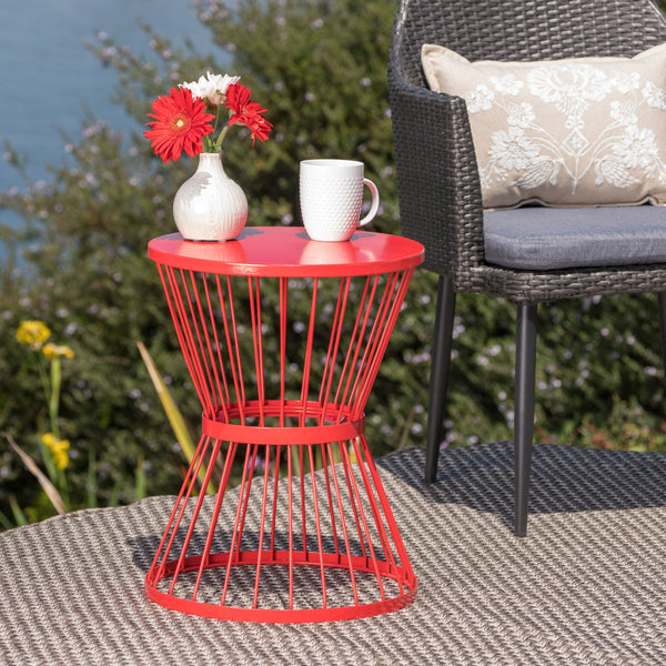 16' Stainless Steel Side Table