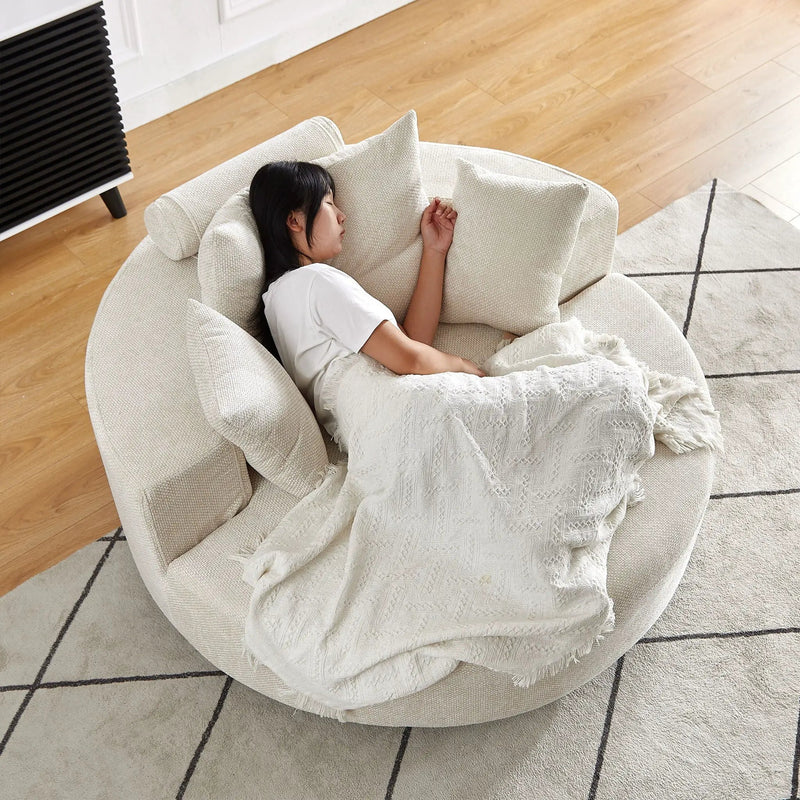 Swivel Chair With Rotating Base For Living Room by HouseOfZazla