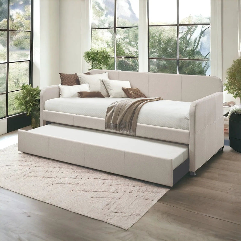 Jagger - Twin Daybed With Trundle - Fog by HouseOfZazla