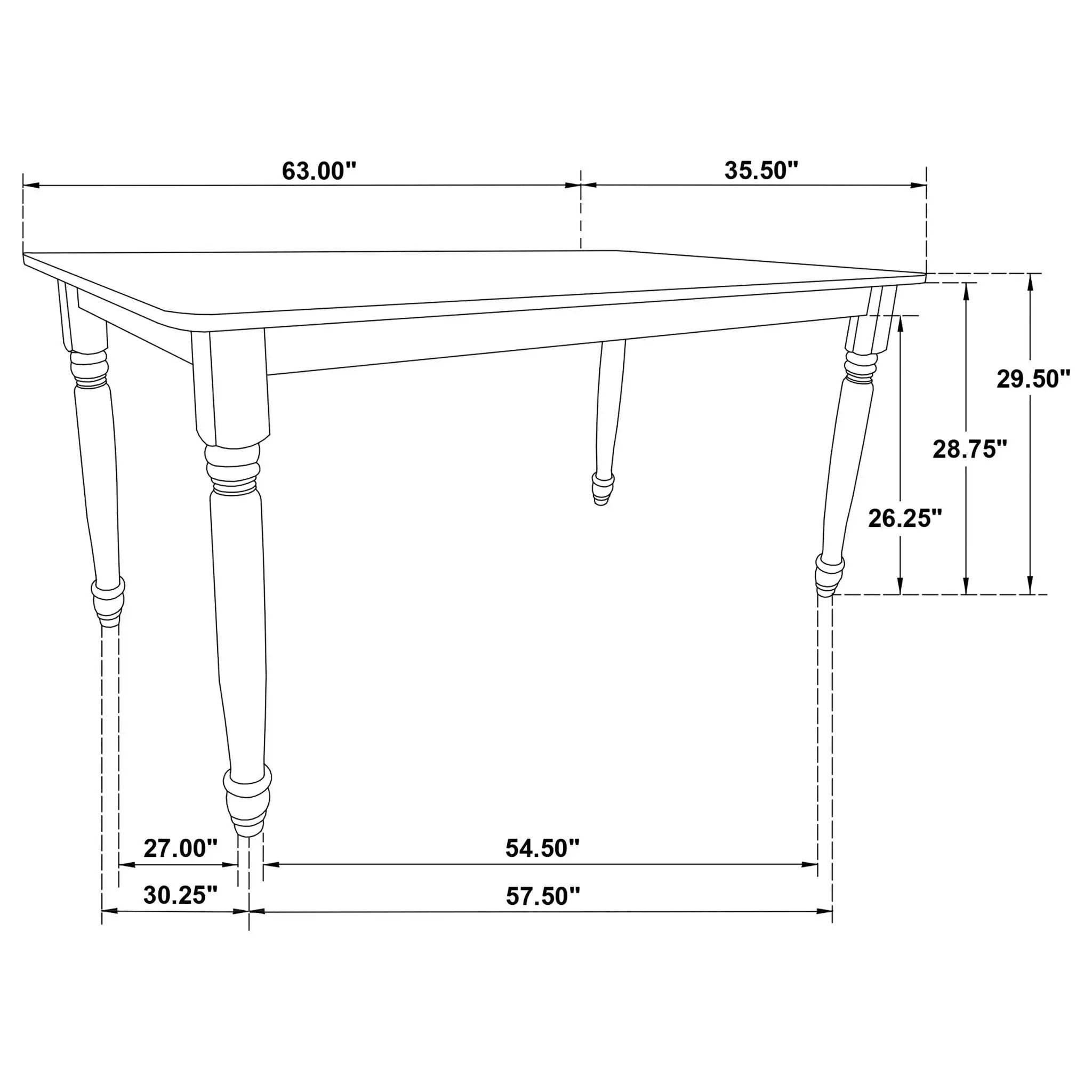 Keystone - Rectangular Dining Set by HouseOfZazla