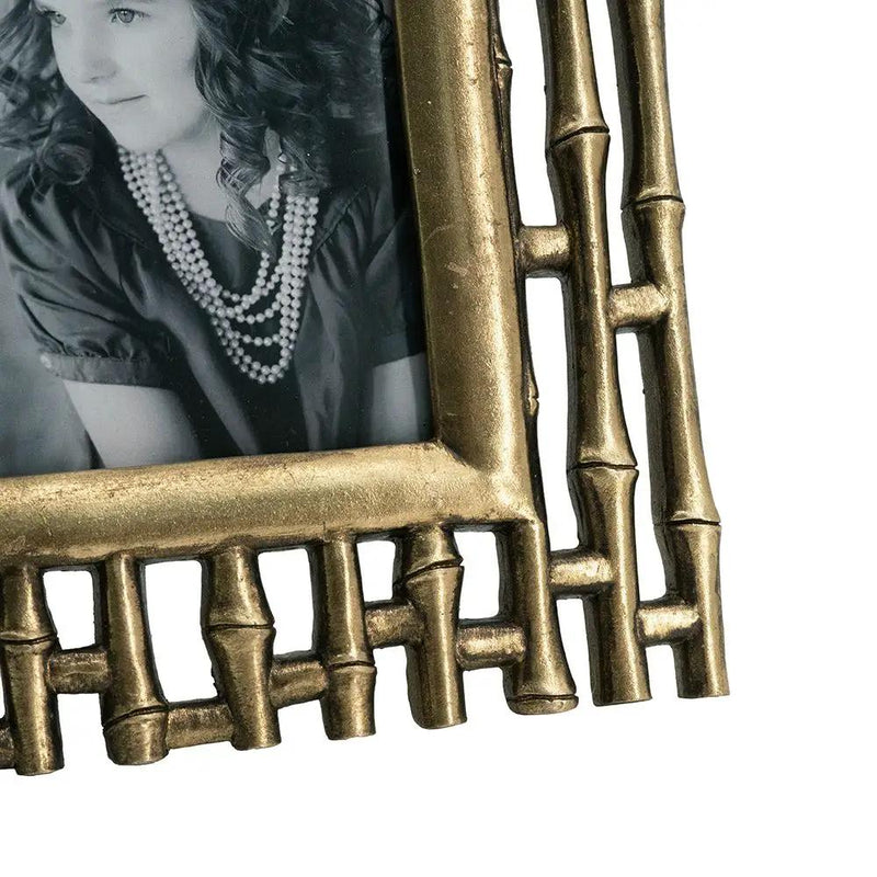 Photo Resin Frame, Opening (Set of 2) - Gold by HouseOfZazla
