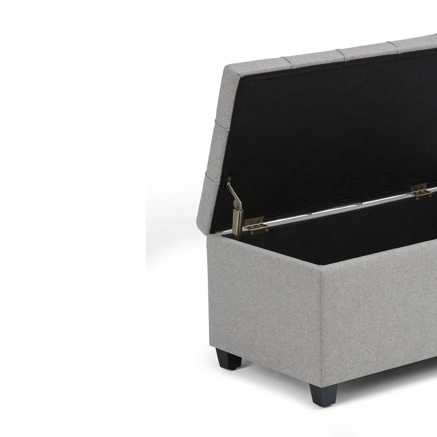 Sienna - Upholstered Storage Ottoman Bench by HouseOfZazla