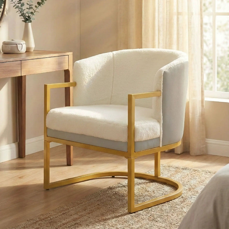 Upholstered Reading Accent Armchair For Living Room by HouseOfZazla