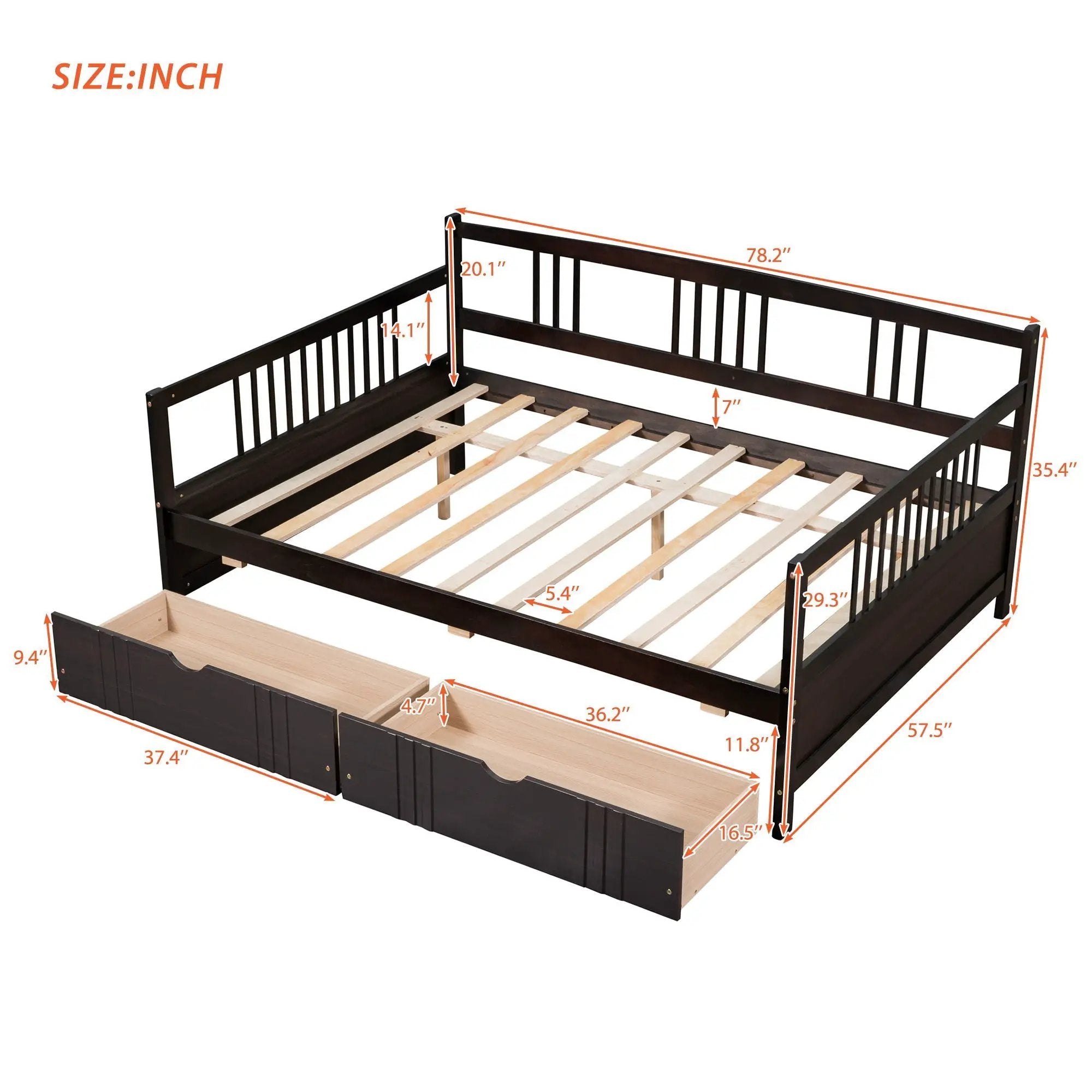 Multifunctional Modern Daybed by Unique Piece Furniture