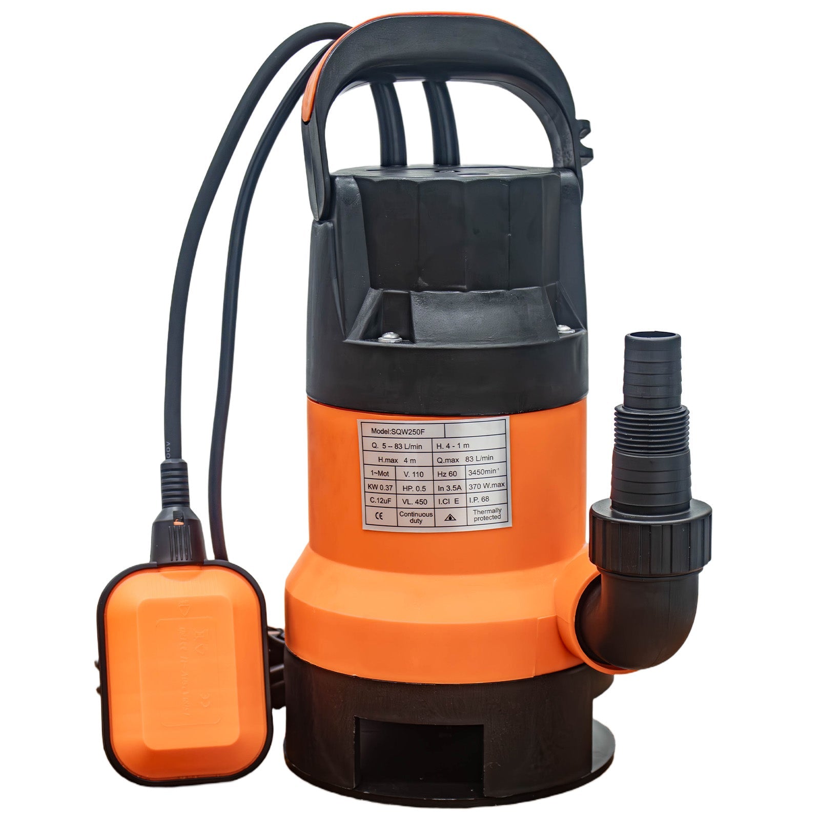 Submersible Pump with Auto Float Switch by HouseOfZazla