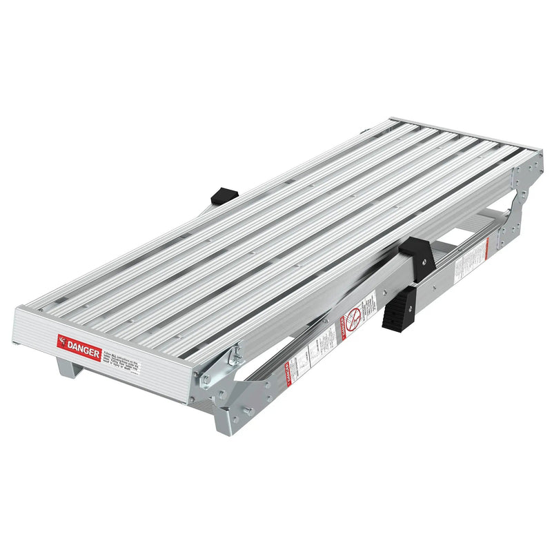 Work Platform Aluminum Portable Bench Folding Ladder by HouseOfZazla