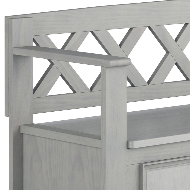 Amherst - Handcrafted Entryway Storage Bench by HouseOfZazla