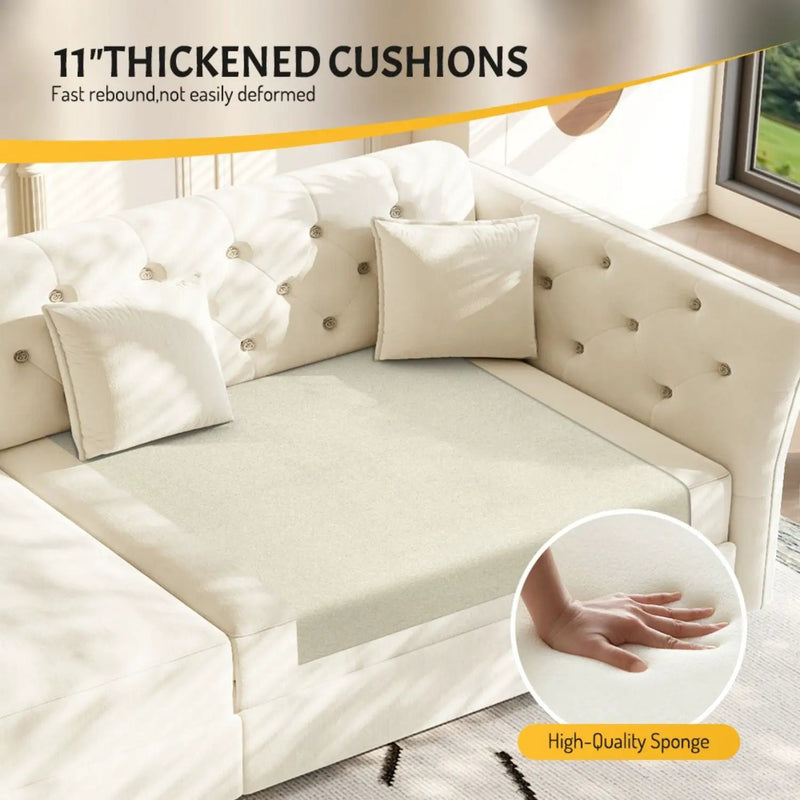 Oversize Pull Out Sofa Bed For Living Room