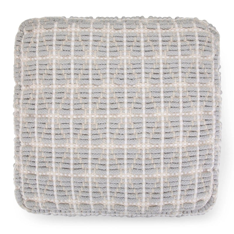 Noreen - Upholstered Square Pouf by HouseOfZazla