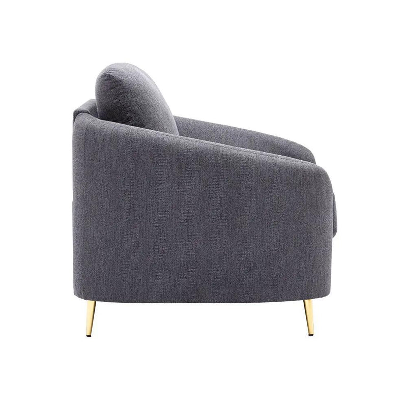 Yuina - Sofa - Gray Linen by Unique Piece Furniture