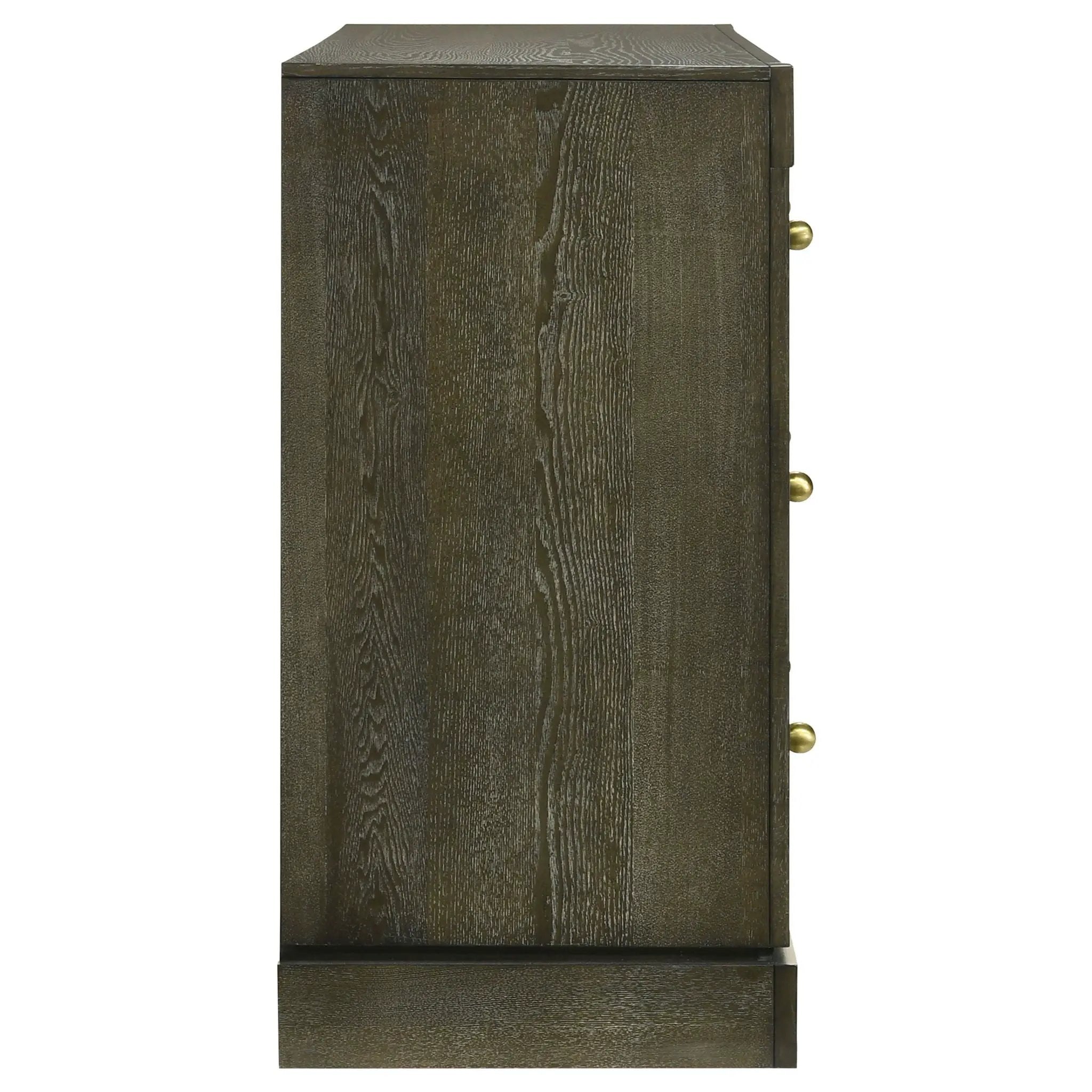 Sundance - 6 Drawer Dresser Cabinet - Dark Brown