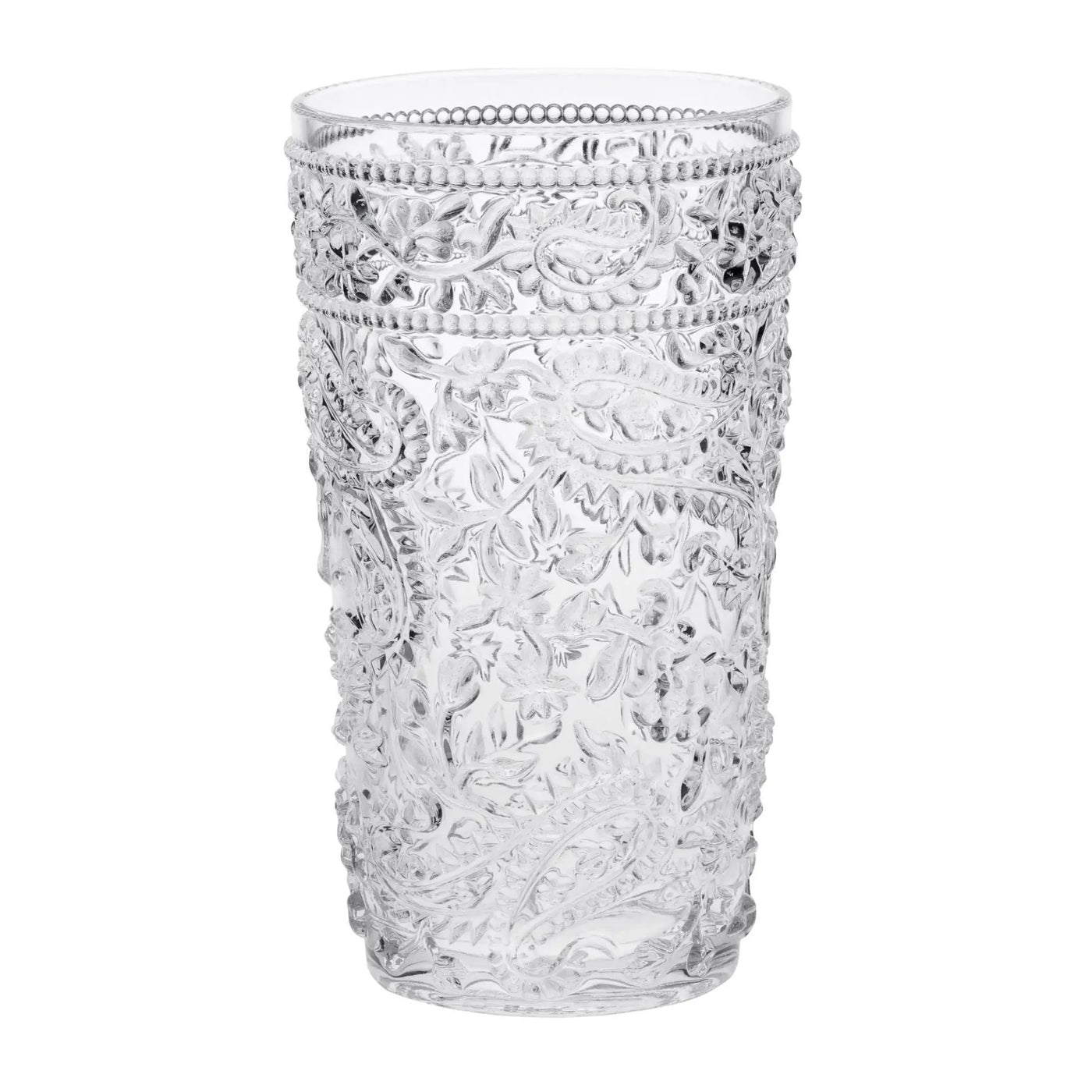 Paisley Style Acrylic Hi Ball Glasses (Set of 4) by HouseOfZazla