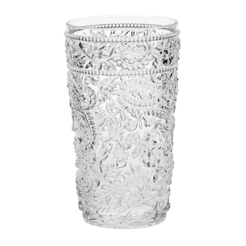 Paisley Style Acrylic Hi Ball Glasses (Set of 4) by HouseOfZazla