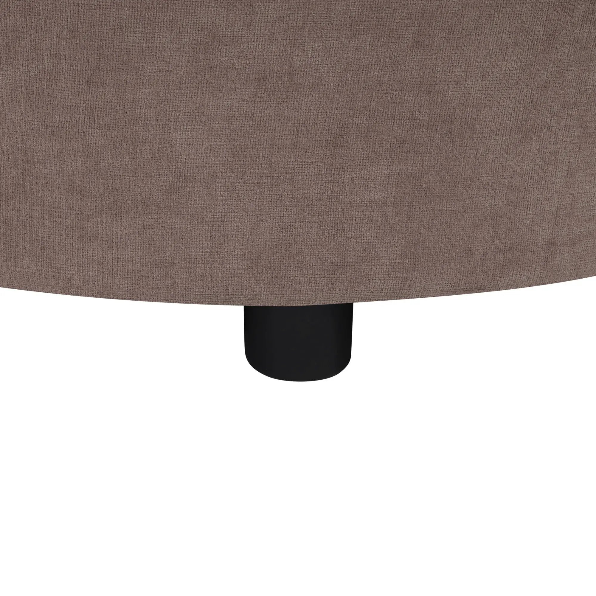 Modern L-Shaped Sectional Sofa With Curved Chaise, USB Ports, And Side Storage Pockets
