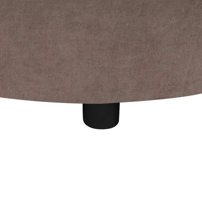 Modern L-Shaped Sectional Sofa With Curved Chaise, USB Ports, And Side Storage Pockets