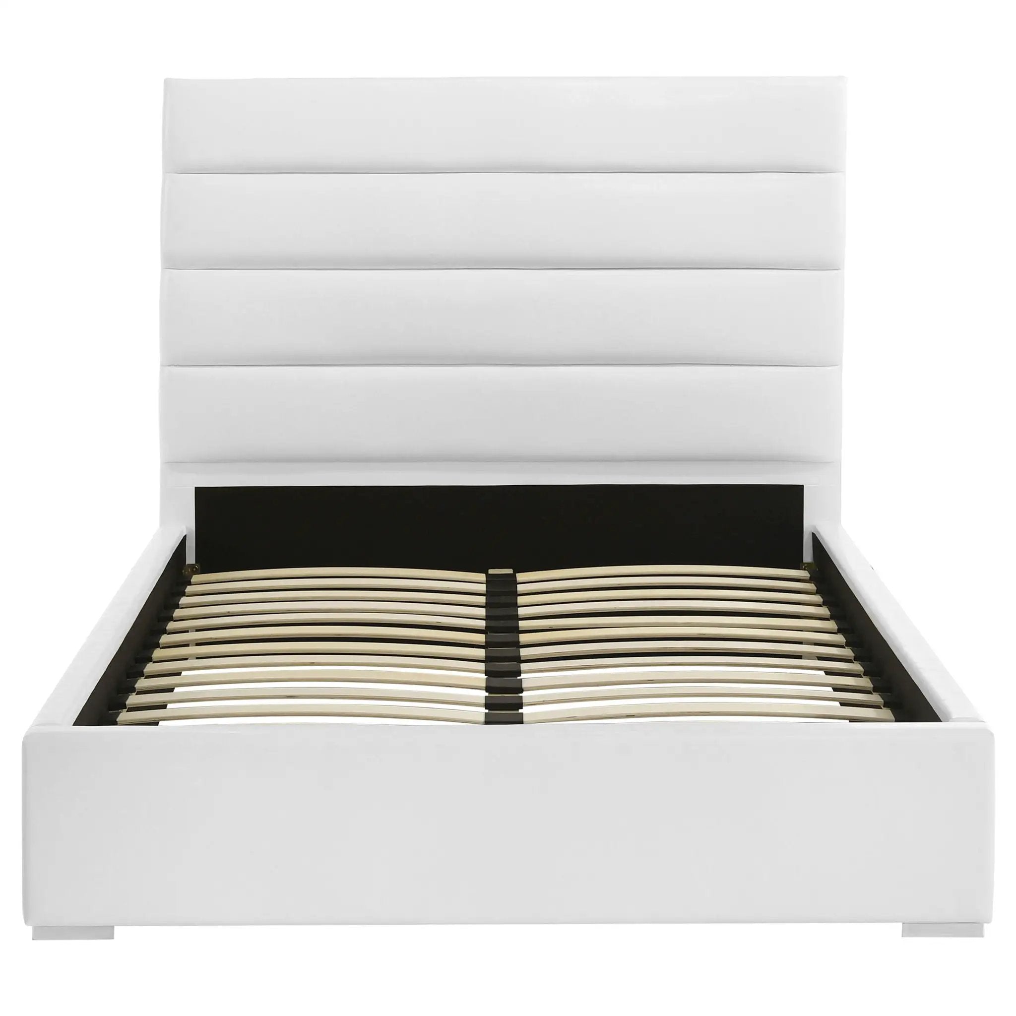 Felicity 53-inch Upholstered Full Platform Bed White by Unique Piece Furniture