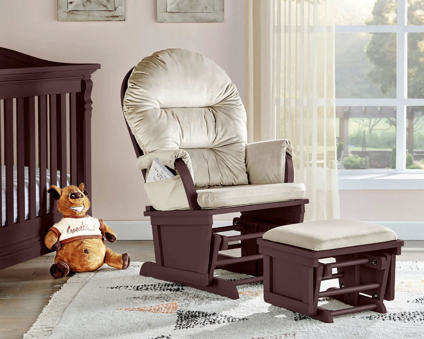 Madison - Glider & Ottoman - Base by Unique Piece Furniture