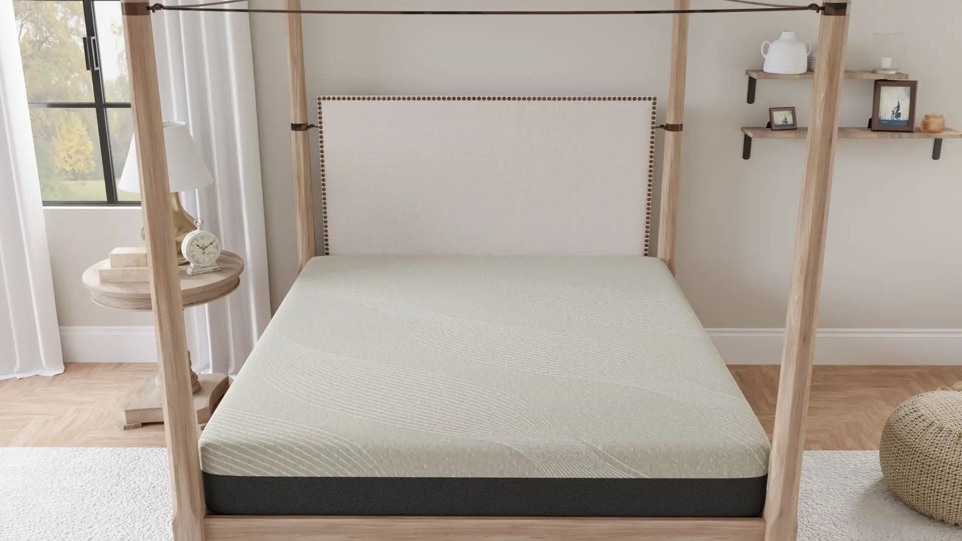 12" Comfort Series Soft Gel Memory Foam Tight Top Mattress by Unique Piece Furniture