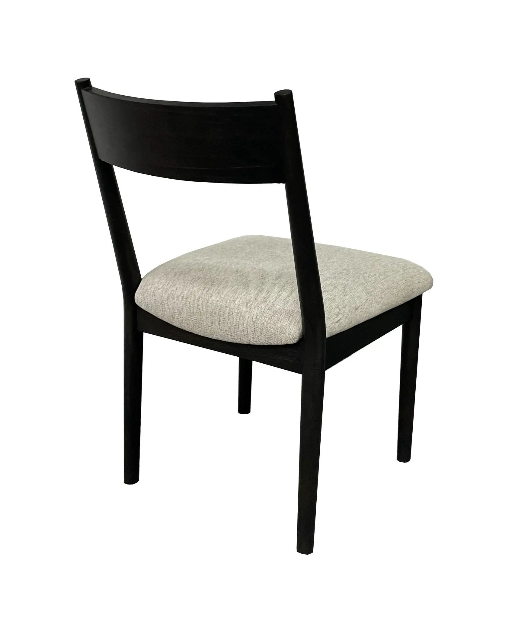 Comfortable Upholstery Cresent Chair (Set of 2) - Peppercorn by HouseOfZazla