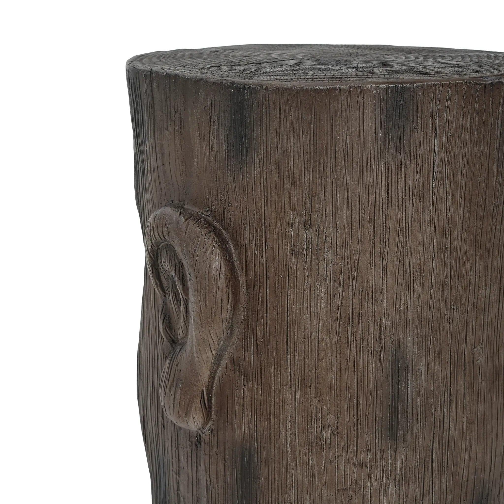 Outdoor Side Table Easter Island Moai Statue Pedestal by HouseOfZazla