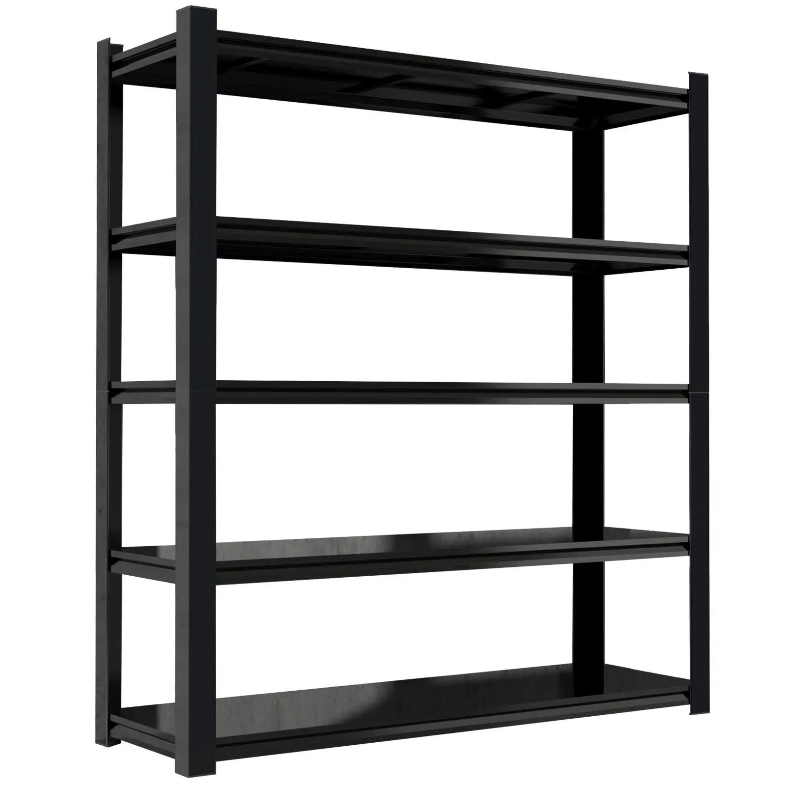 Tall Metal Shelves With Removable Dividers Are High Capacity And Load Bearing For Garages, Kitchens And Offices by HouseOfZazla