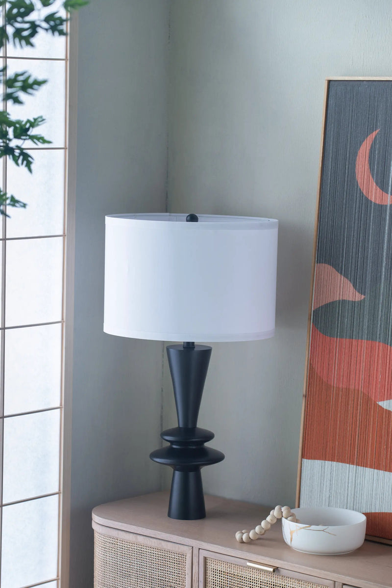 D15x26.7" Table Lamp by HouseOfZazla