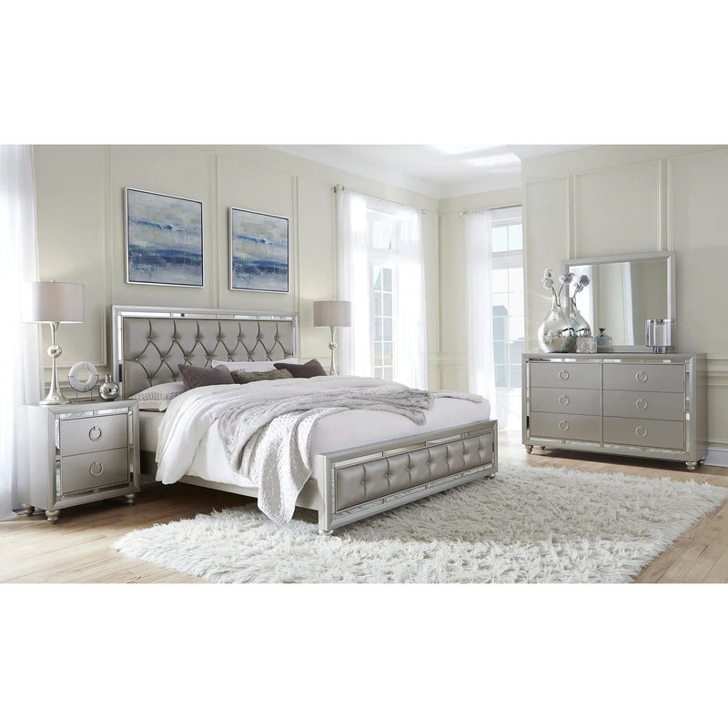 Chloe - Mirror - Gemstone Silver by Unique Piece Furniture