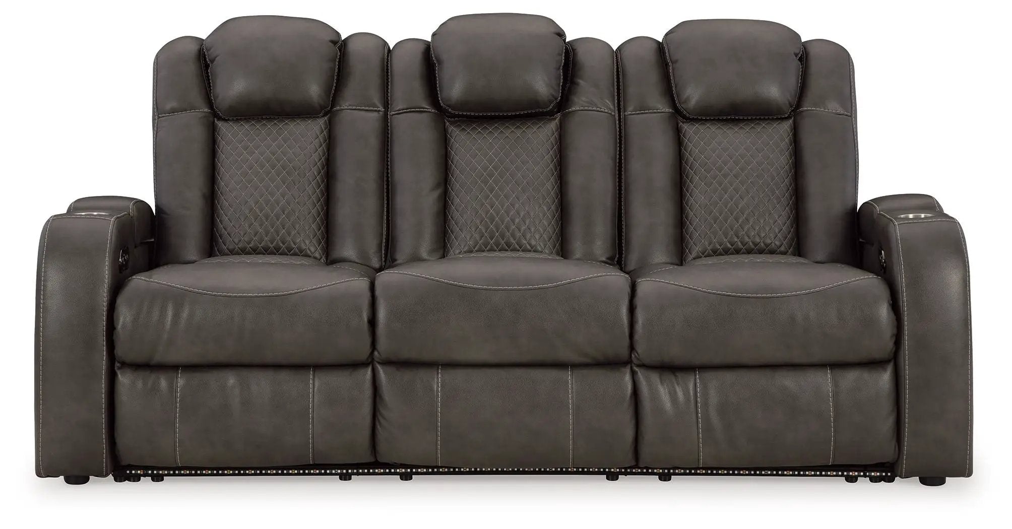 Fyne-dyme - Power Reclining Sofa With Adj Headrest by Unique Piece Furniture