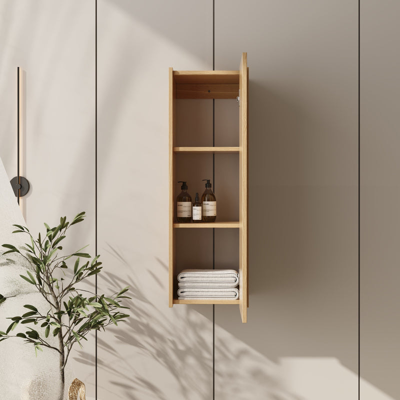 12 Inch Small Wall Mounted Side Cabinet by HouseOfZazla