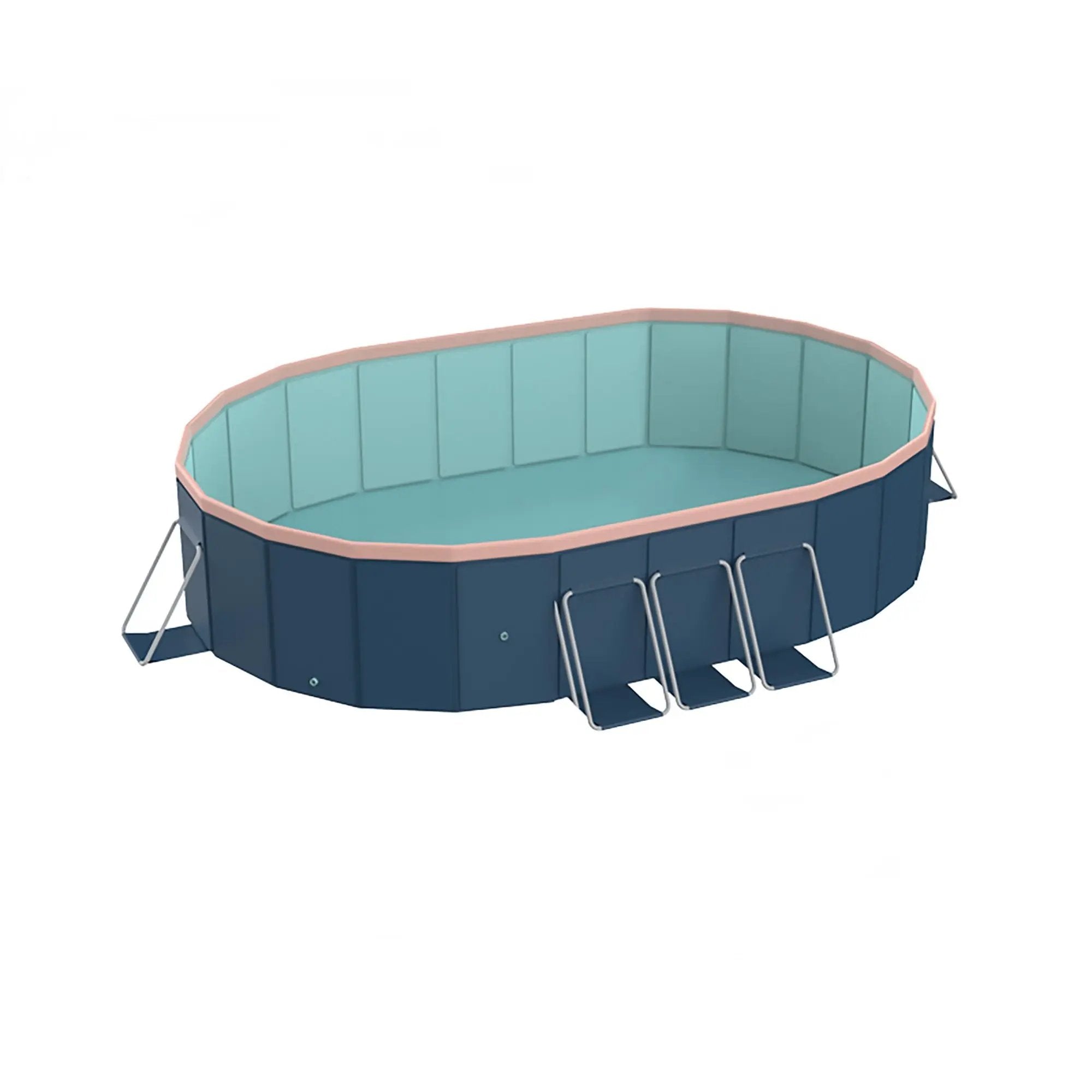 3.0m PVC Folding Pool (Not Inflatable) by HouseOfZazla