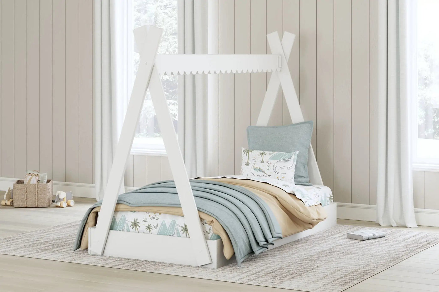 Hallityn - Tent Complete Bed In Box by Unique Piece Furniture