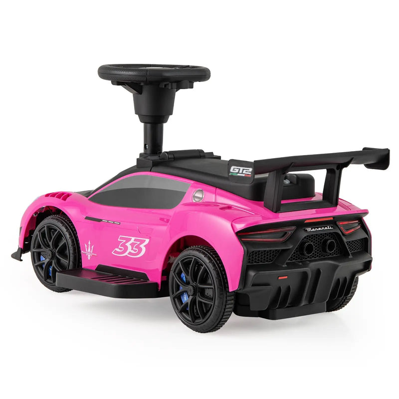 6V Electric Kids Ride on Push Car Maserati Licensed with Foot Pedal and Music by DirectDeals