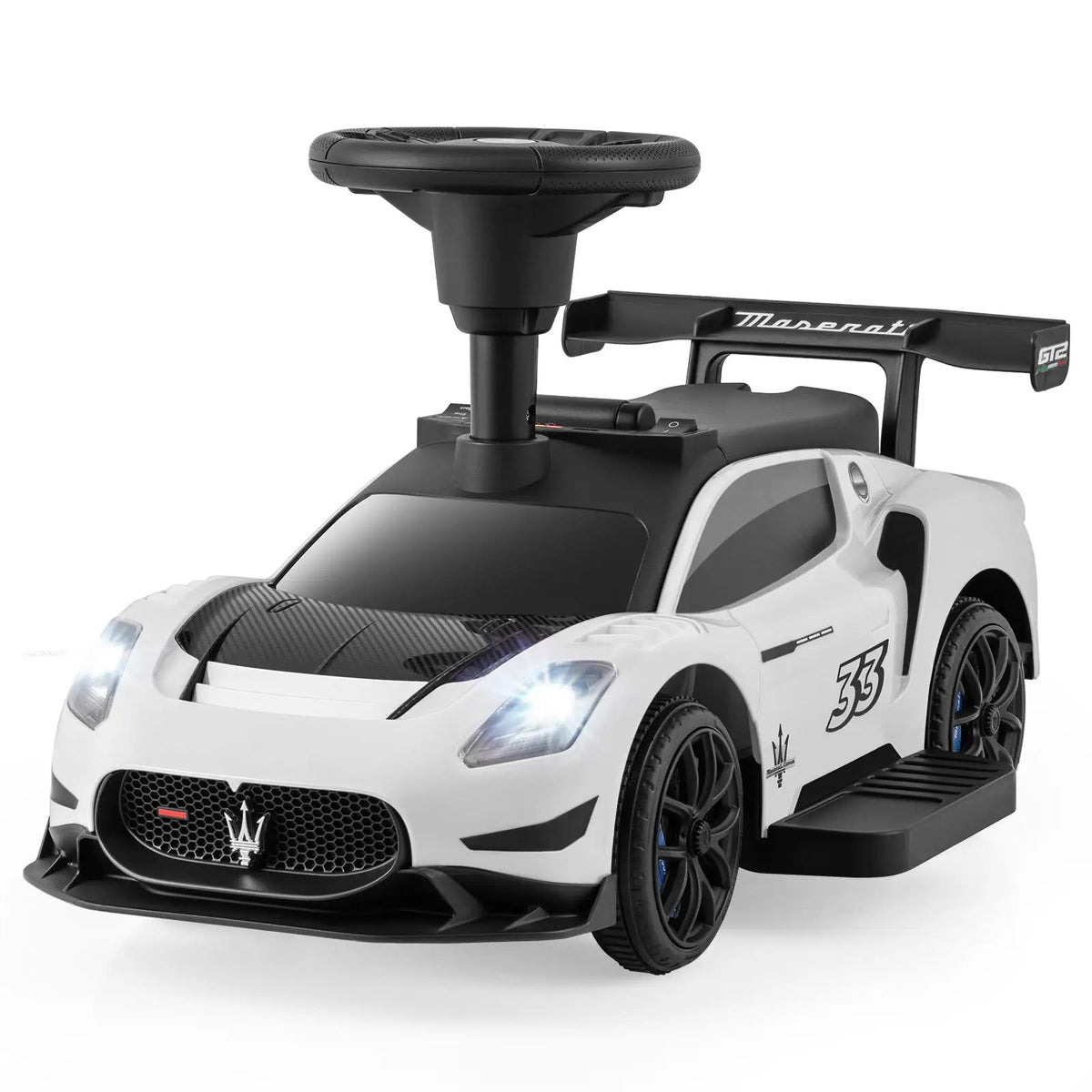 6V Electric Kids Ride on Push Car Maserati Licensed with Foot Pedal and Music, photo 7 of 16