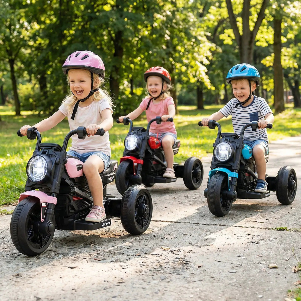 6V Kids Electric Motorcycle with LED Headlight and Music for Toddlers Aged 3-5, photo 5 of 32