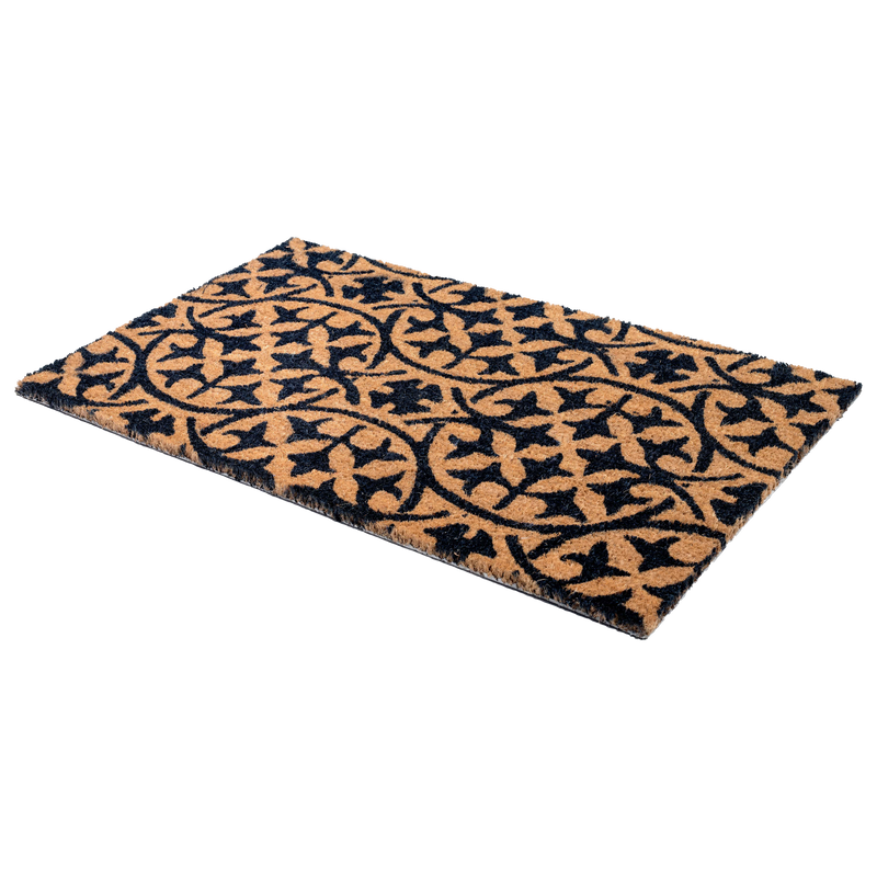 Blue Tile Coir Doormat by Fab Habitat