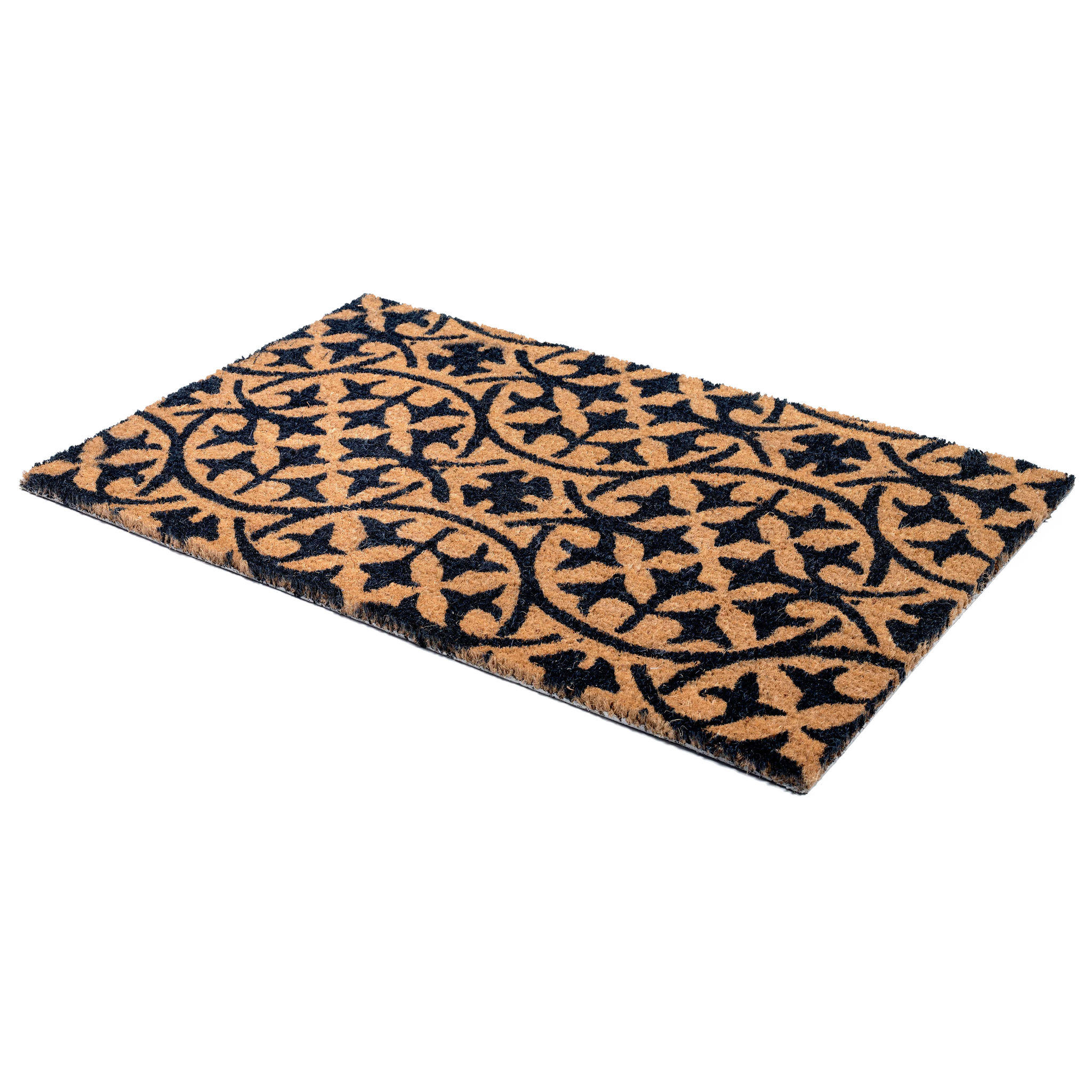 Blue Tile Coir Doormat by Fab Habitat