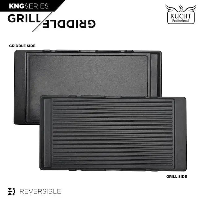 Kucht 36" Gas Range, Stainless Steel with Grey Oven Door, KNG361-GR by Farmhouse Kitchen and Bath