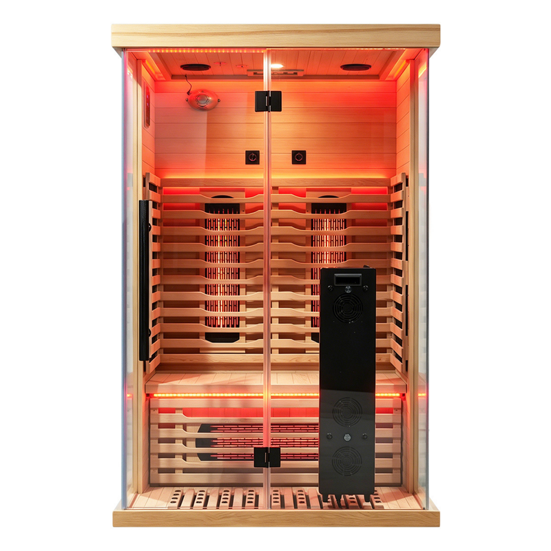 Blisspod I Vantaa RED I All-In-One - Full Spectrum + Red Light Therapy I Indoor Premium Sauna I 2 Person, photo 5 of 17