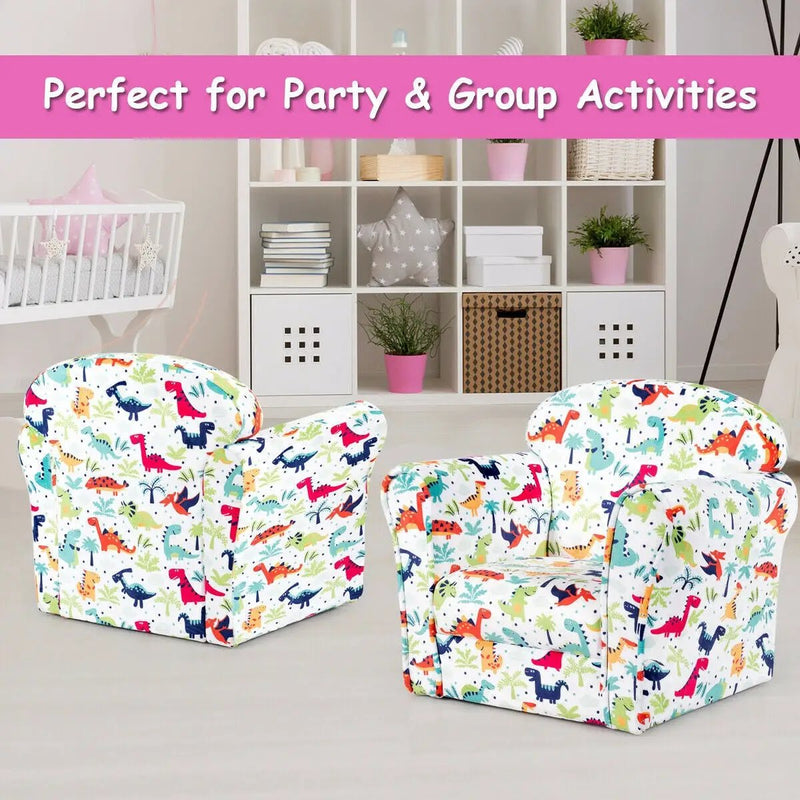 Household Toddler Furnishings Children Armrest Cute Lovely Single Sofa by DirectDeals