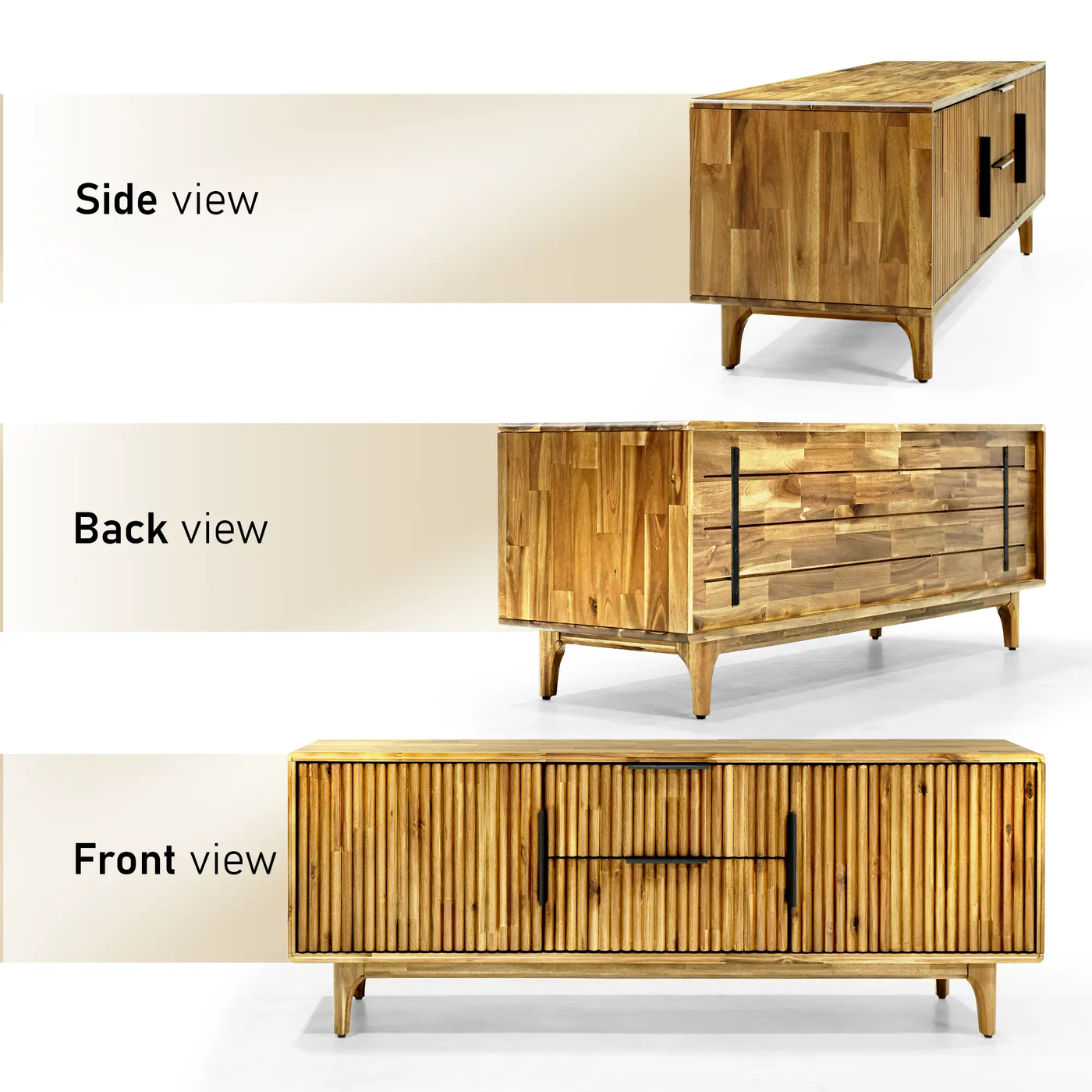 Bosk Solid Wood Storage Bench by Megsu
