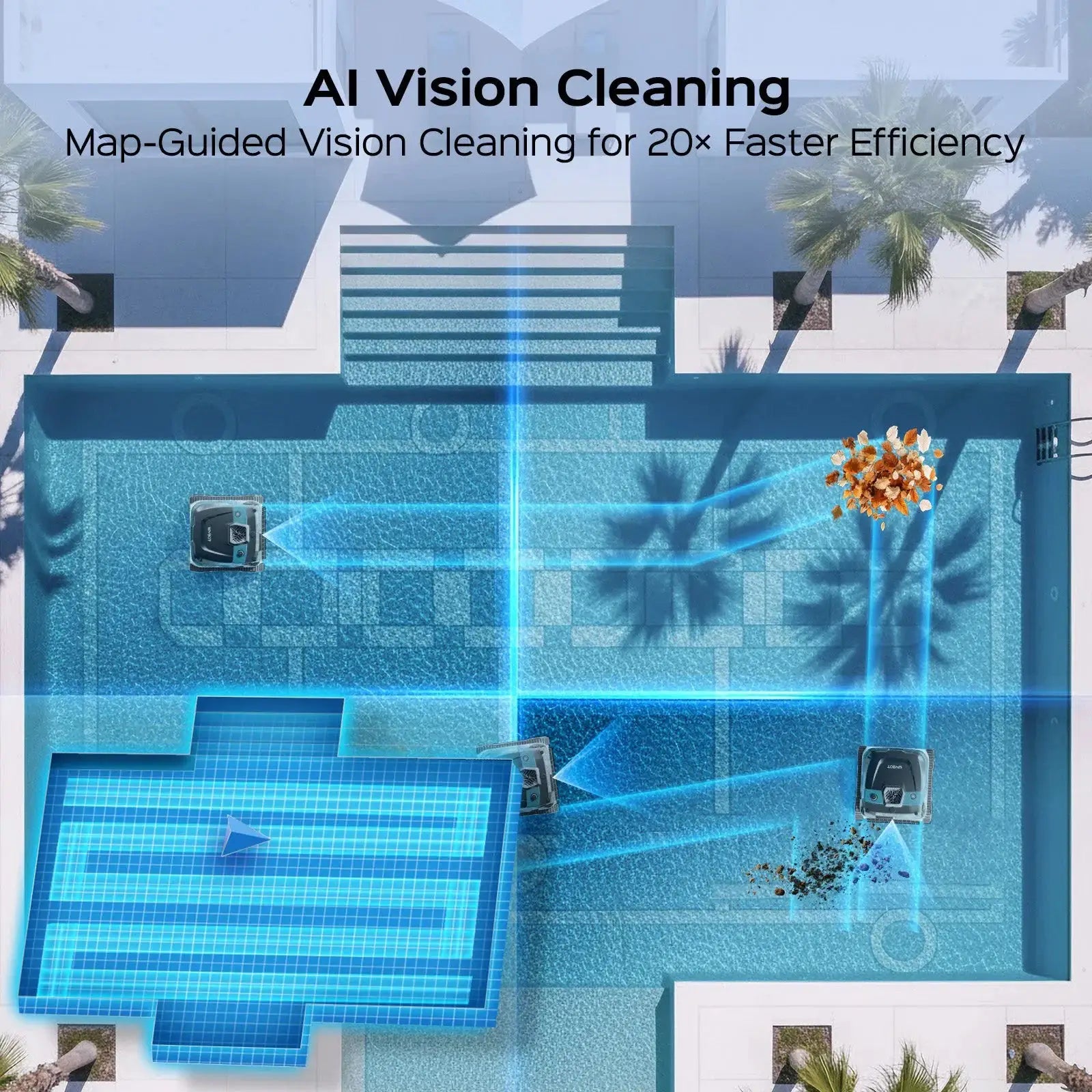 WYBOT S3 Robotic Pool Cleaner by WYBOT
