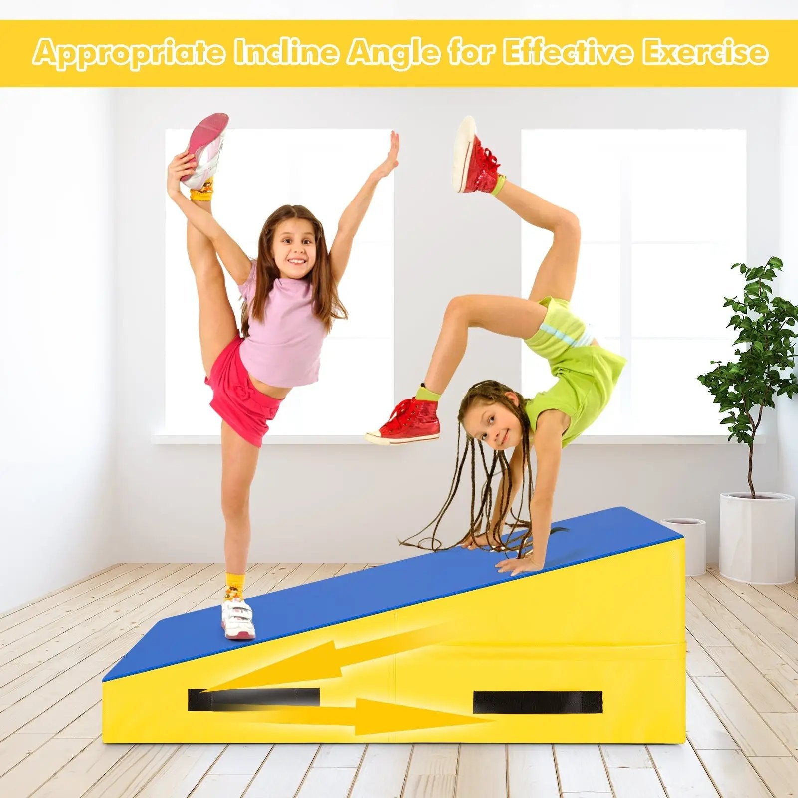 Incline Wedge Ramp Gymnastics Mat by DirectDeals