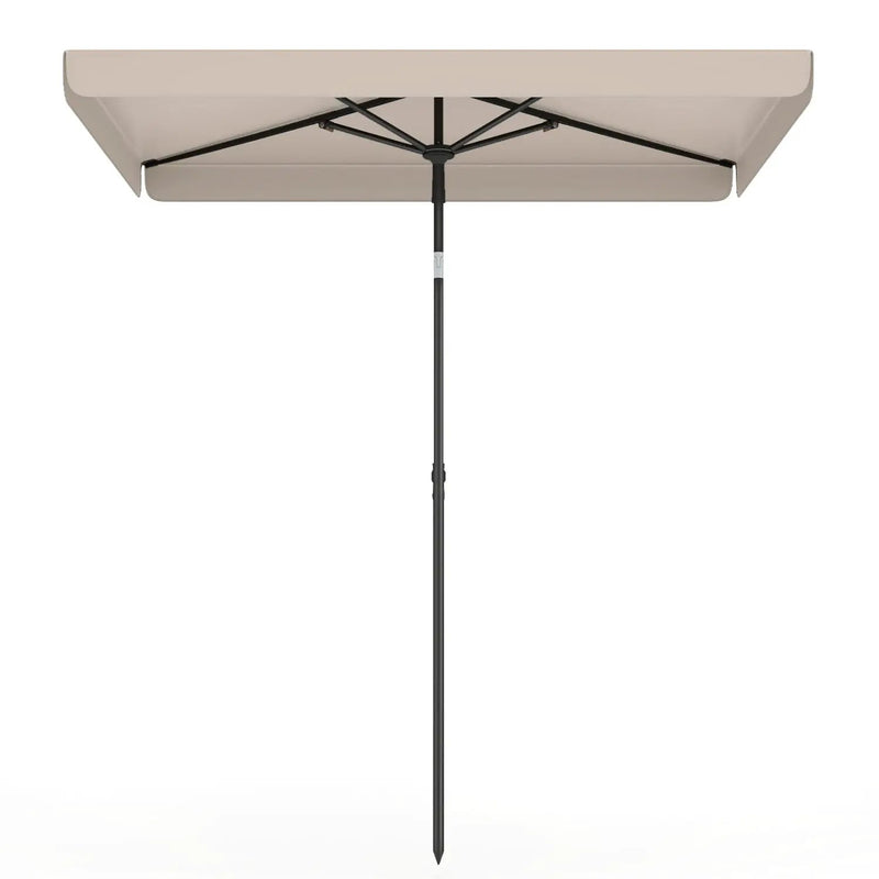 Rectangular Patio Umbrella 6.5 x 4.3 Ft with Tilt Adjustment by DirectDeals
