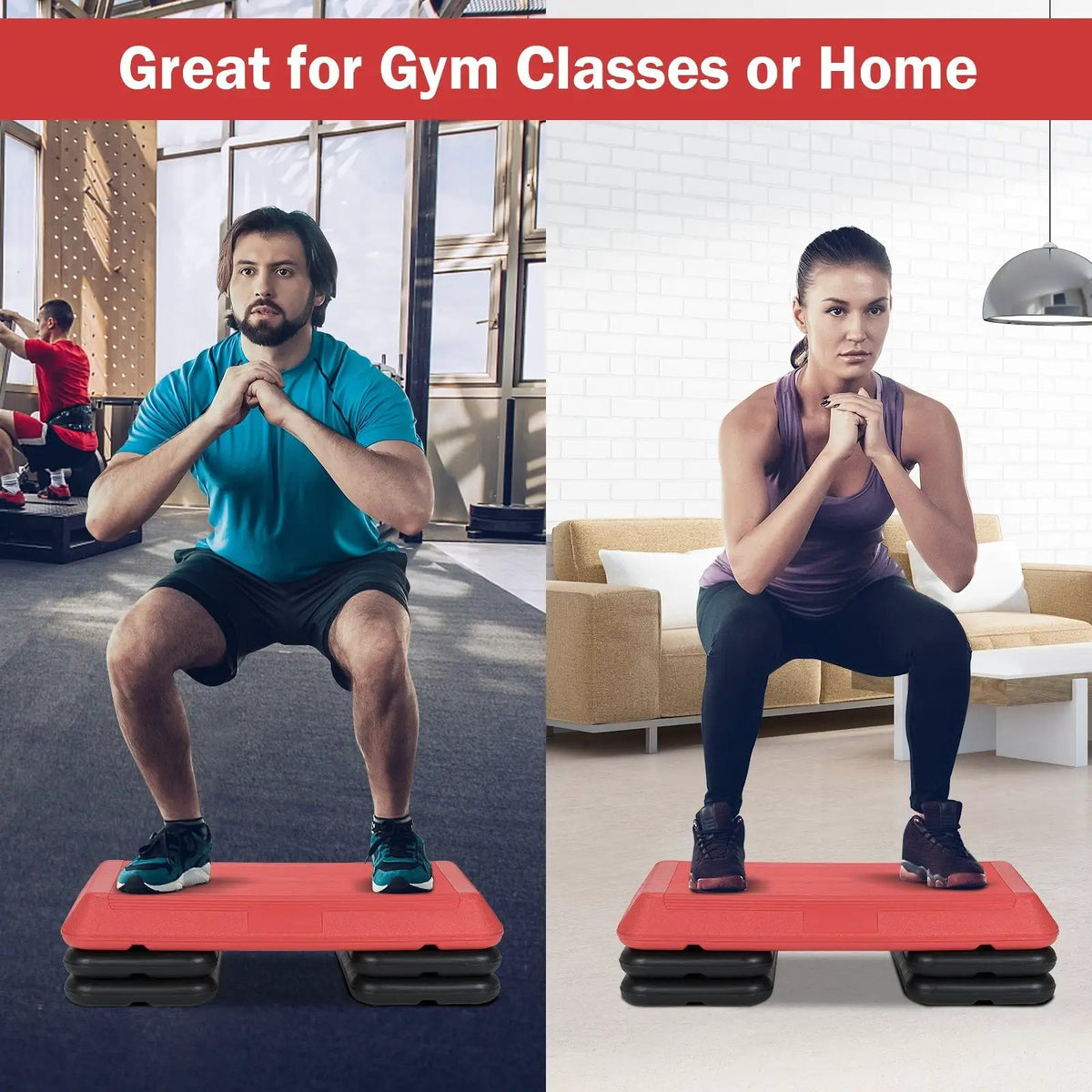 29 Inch Adjustable Workout Fitness Aerobic Stepper Exercise Platform, photo 21 of 24