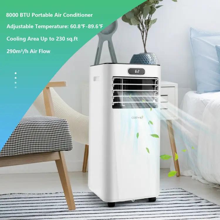 8000BTU 3-in-1 Portable Air Conditioner with Remote Control, photo 7 of 12