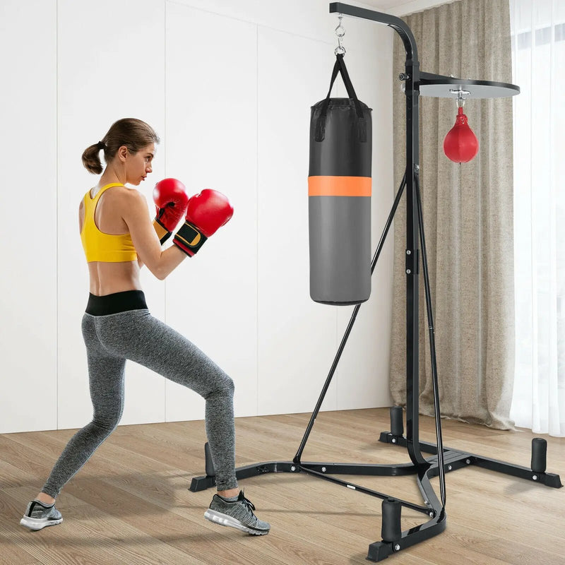 Heavy Duty Boxing Punching Stand With Heavy Bag by DirectDeals